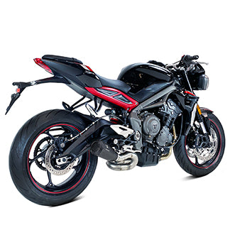 IX RACE ESCAPE RACING MK2 NEGRO TRIUMPH STREET TRIPLE 765 R/675 R 2017-2020