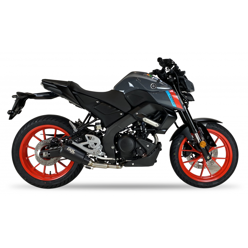 IXIL FULL SYSTEM RACE XTREM BLACK YAMAHA MT 125 2021-23