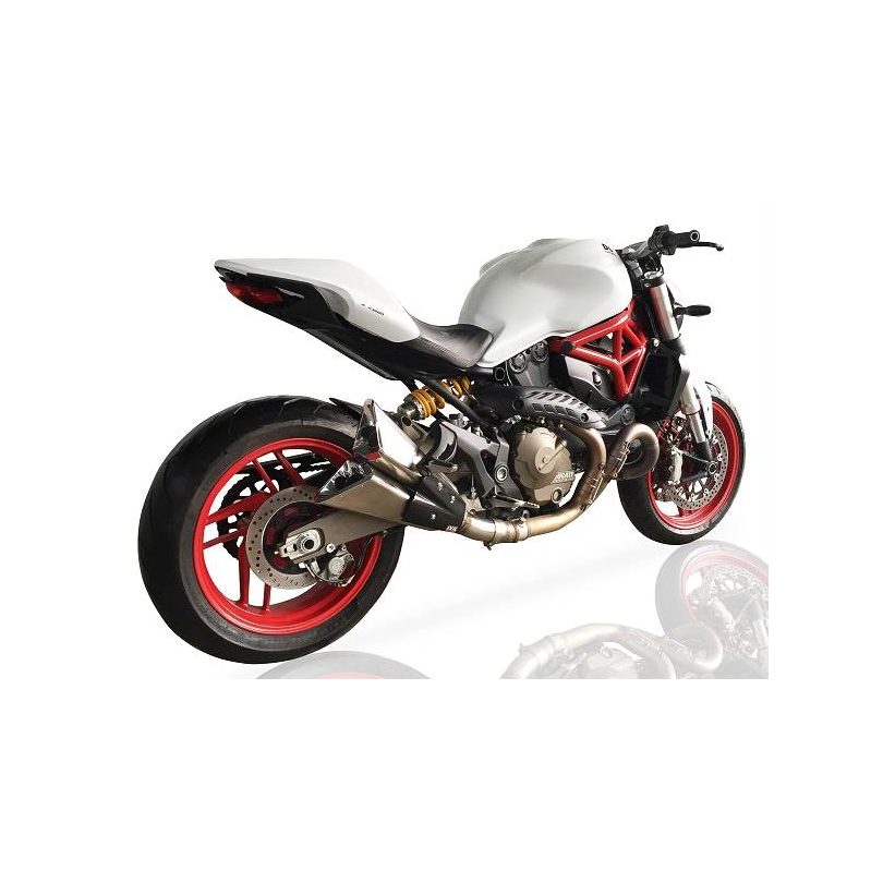 IXIL SLIP ON DOUBLE SLASHED CONE XTREM DUCATI M 821 MONSTER 2014-16