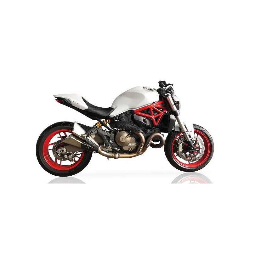 IXIL SLIP ON DOUBLE SLASHED CONE XTREM DUCATI M 821 MONSTER 2014-16