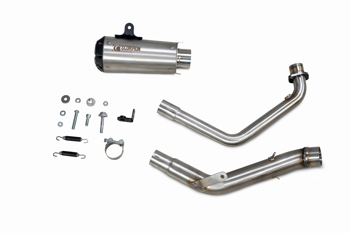 SCORPION RED POWER FULL SYSTEM HONDA CB 125 R 21'-24' ACERO INOX