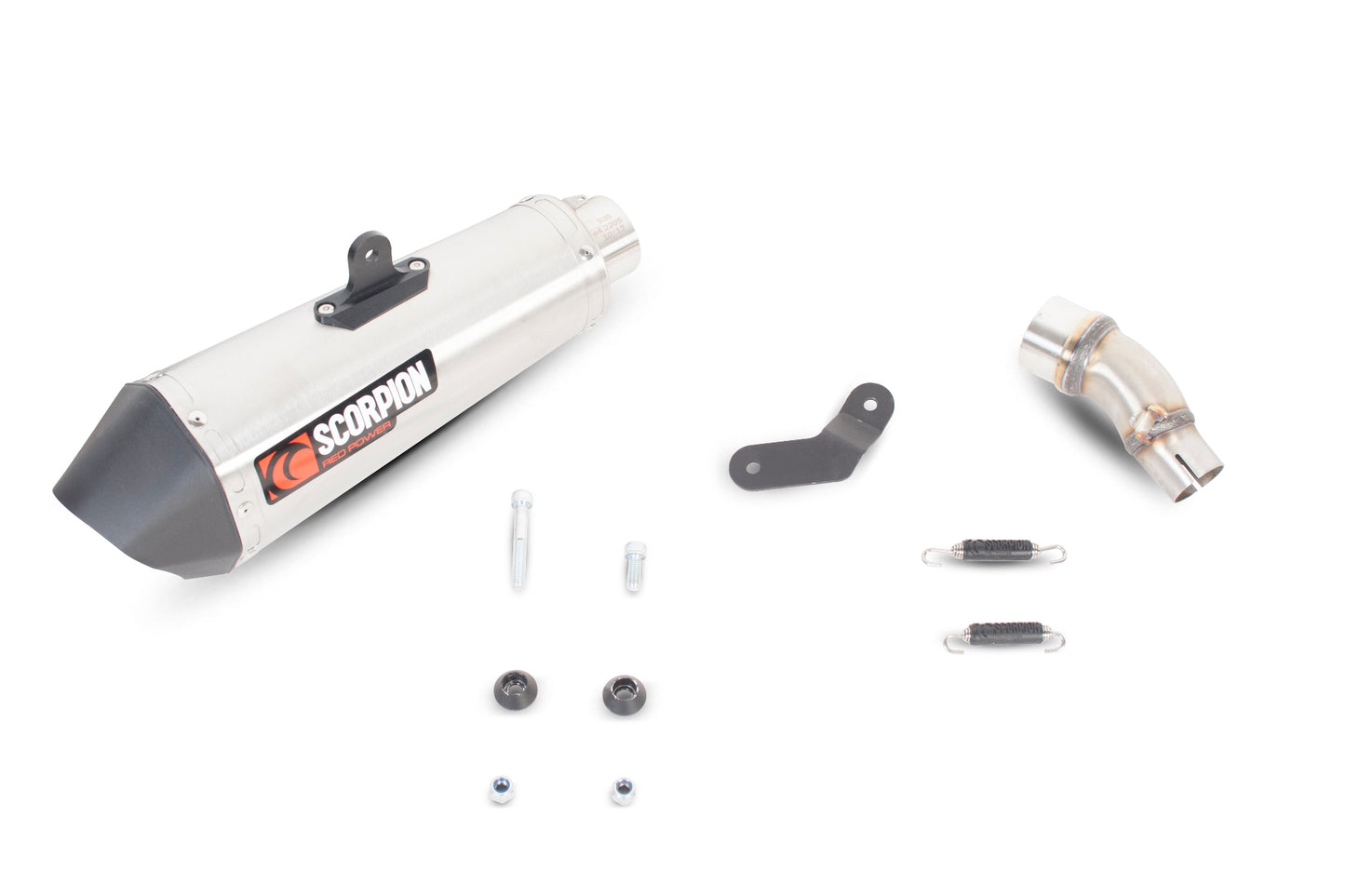 SCORPION SERKET TAPER SLIP-ON KAWASAKI NINJA 300 12'-17'/Z300 15'-17' STAINLESS STEEL.