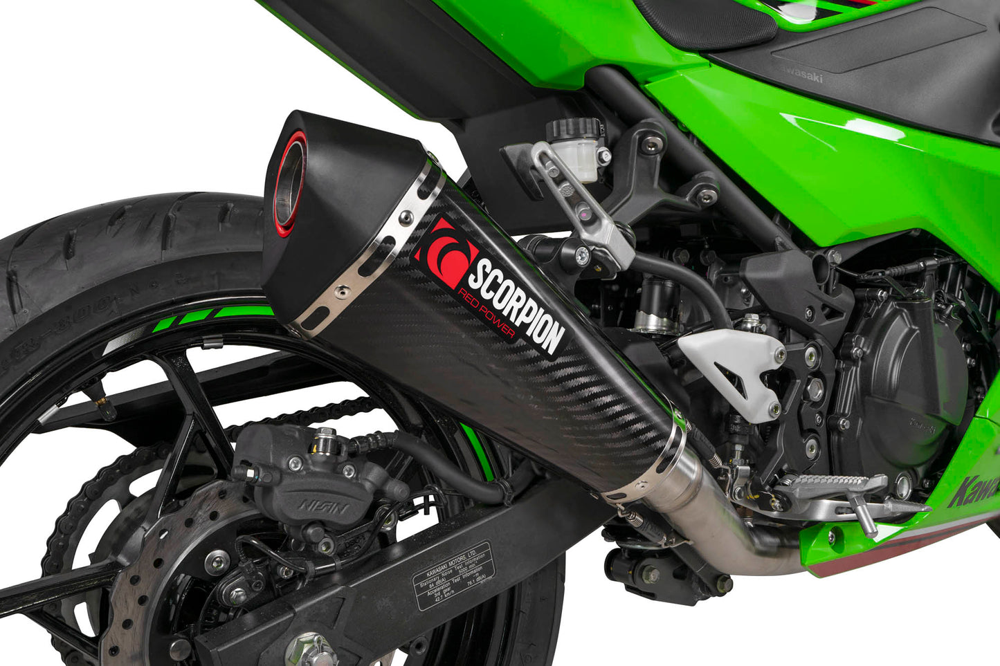 SCORPION SERKET TAPER RACE SYSTEM KAWASAKI NINJA 400 2018-23'