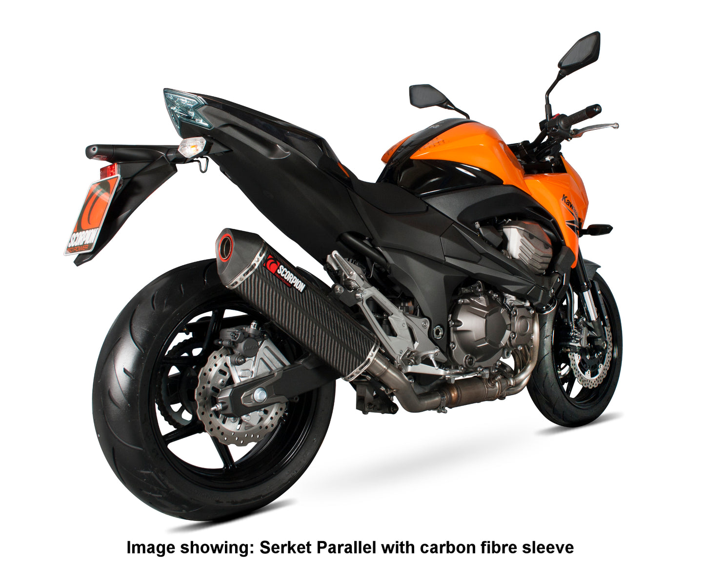 SCORPION SERKET PARALLEL SLIP-ON KAWASAKI Z 800 13'-16' ACERO INOX.