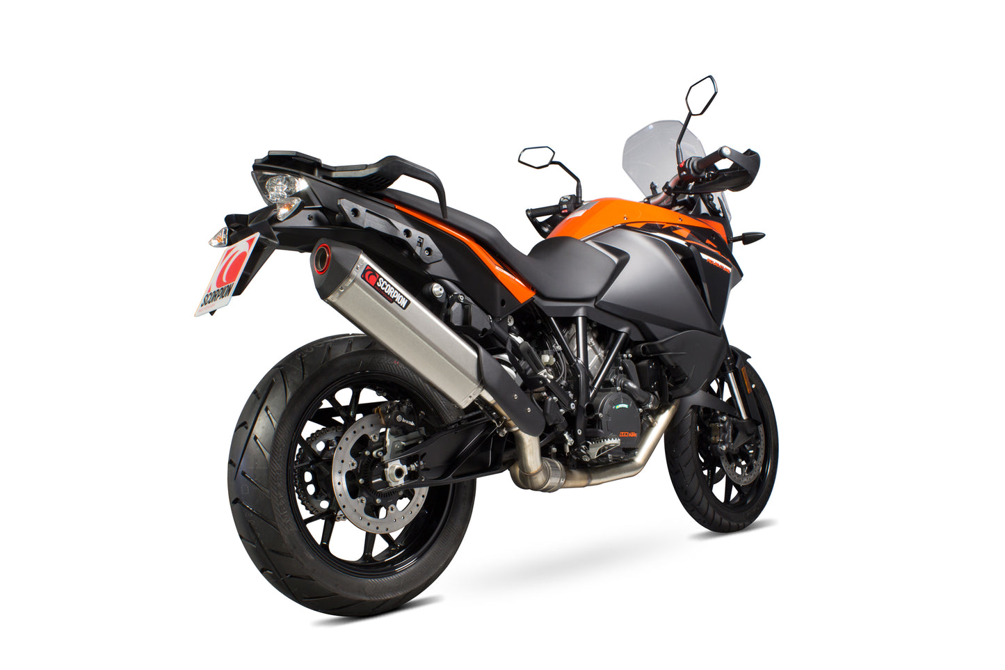 SCORPION SERKET PARALLEL KTM 1090 ADVENTURE 17'-20' STAINLESS STEEL.