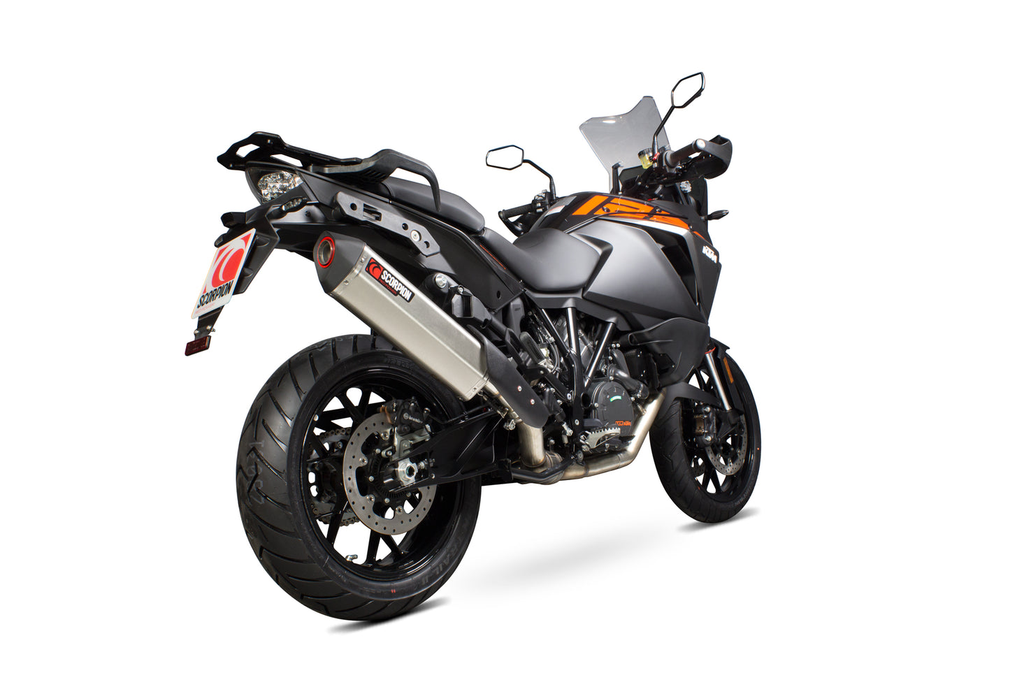 SCORPION SERKET PARALLEL SLIP-ON KTM 1290 ADVENTURE 15'-20' STAINLESS STEEL.