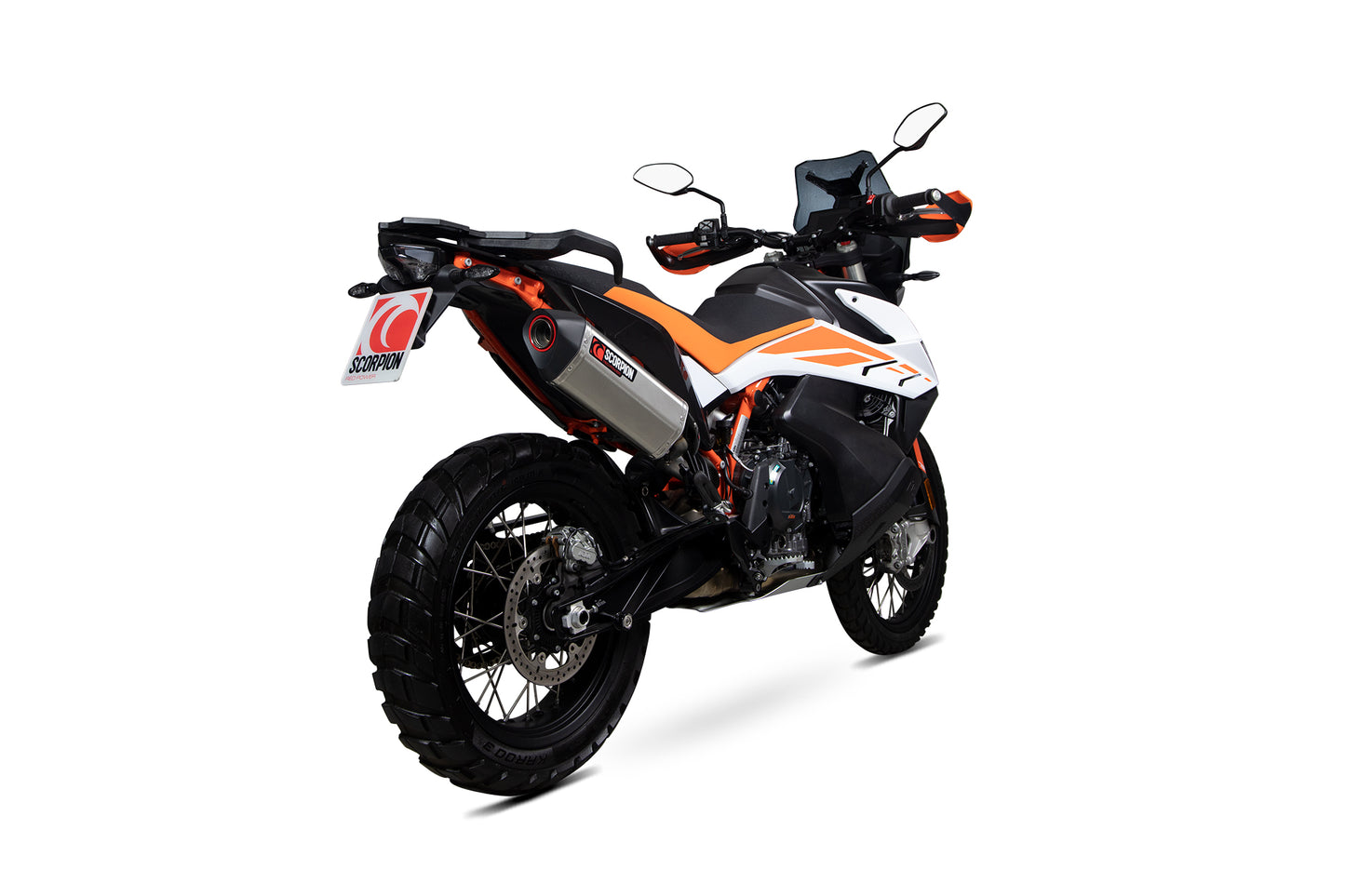 SCORPION SERKET PARALLEL KTM 790 ADVENTURE/790 ADVENTURE R 19'-20' STAINLESS STEEL.