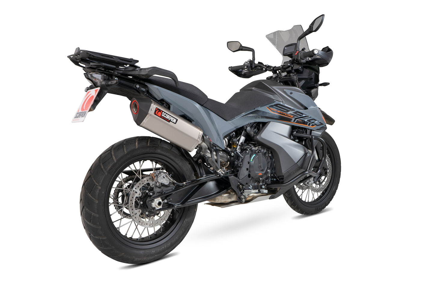SCORPION SERKET PARALLEL KTM 890 ADVENTURE/890 ADVENTURE R 21'-25' TITANIUM