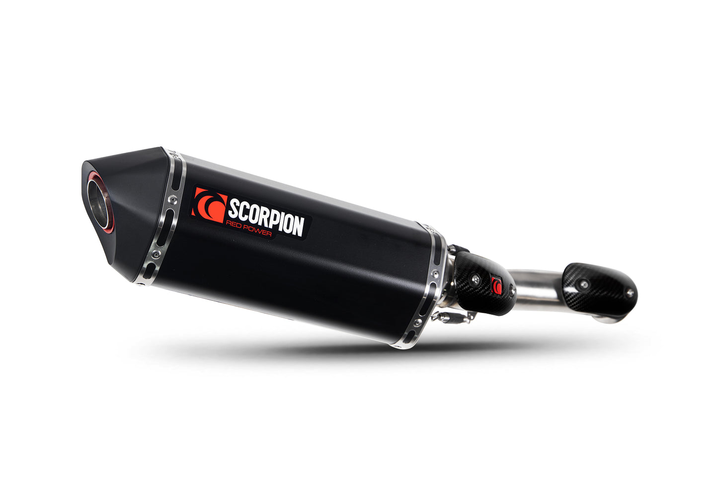 SCORPION SERKET PARALLEL KTM 890 ADVENTURE/890 ADVENTURE R 21'-25' BLACK CERAMIC