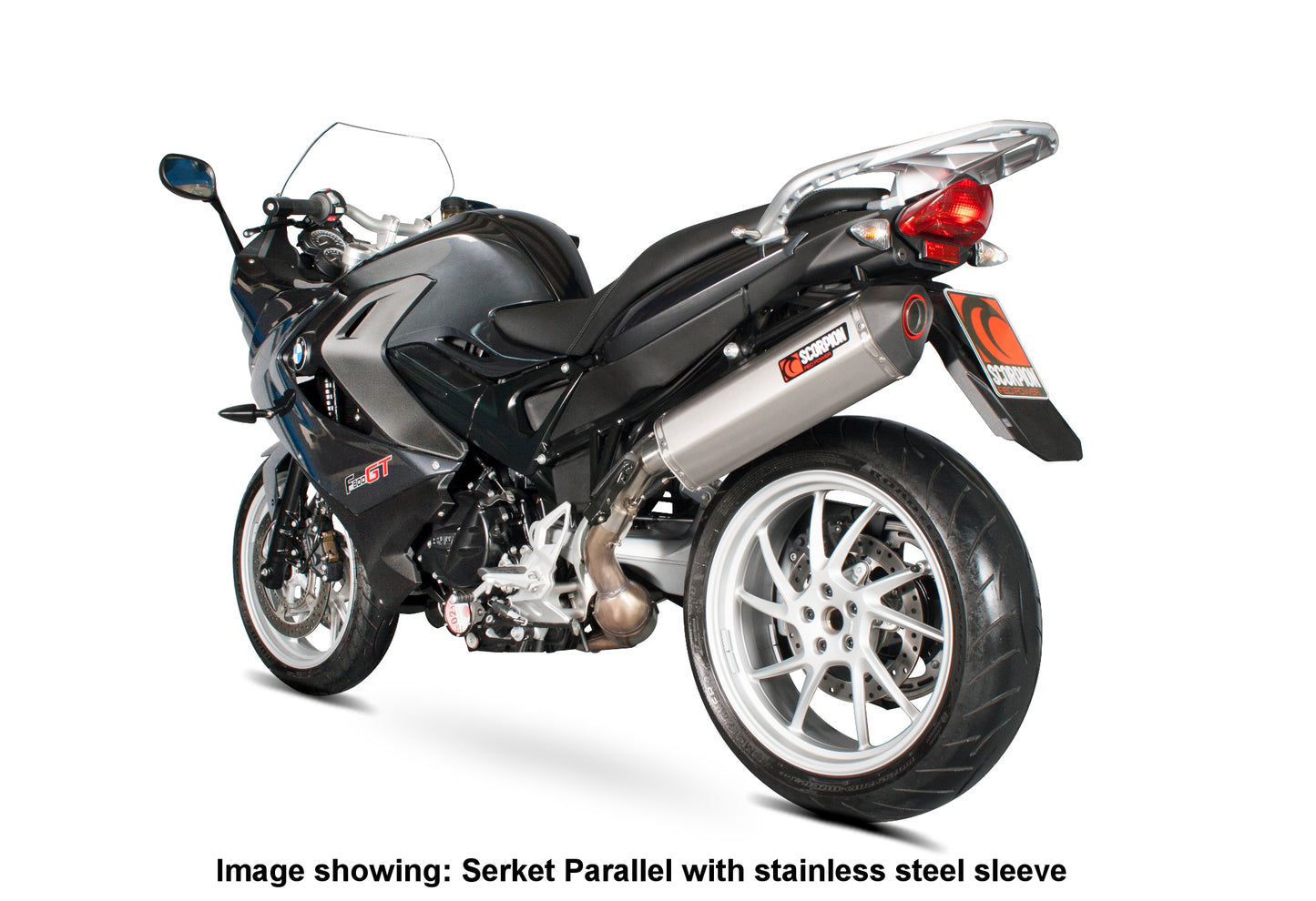 SCORPION SERKET PARALLEL SLIP-ON BMW F800 GT 2013'-19' F800 R 2009'-19'