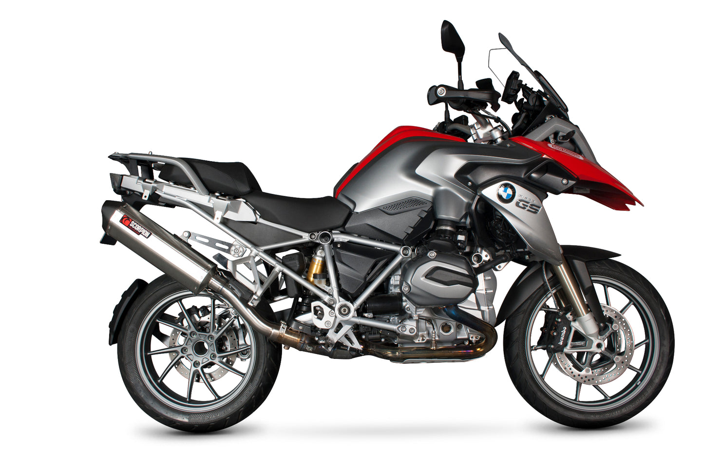 SCORPION SERKET PARALLEL SLIP-ON BMW R1200 GS 13'-19'
