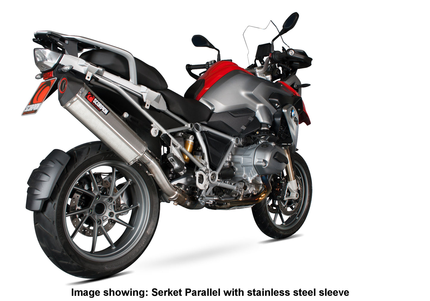 SCORPION SERKET PARALLEL SLIP-ON BMW R1200 GS 13'-19'