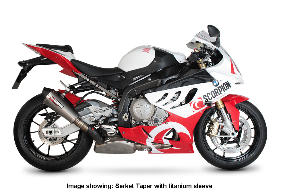 SCORPION SERKET TAPER SLIP-ON BMW S1000 RR 09'-14'