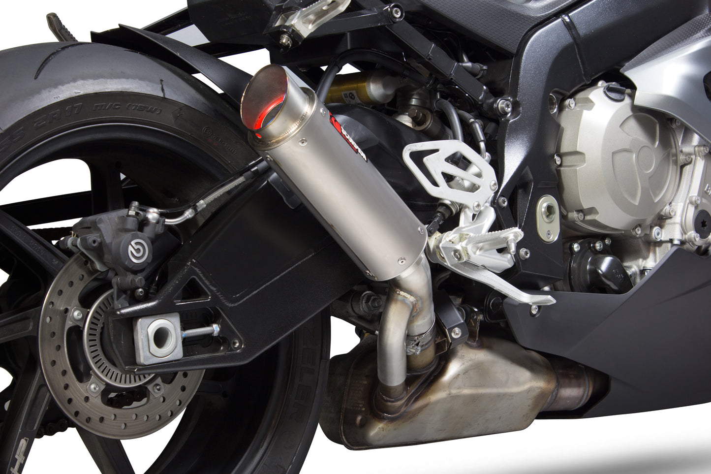 SCORPION RP1-GP SLIP -ON TITANIUM BMW S1000 RR 17'-18'