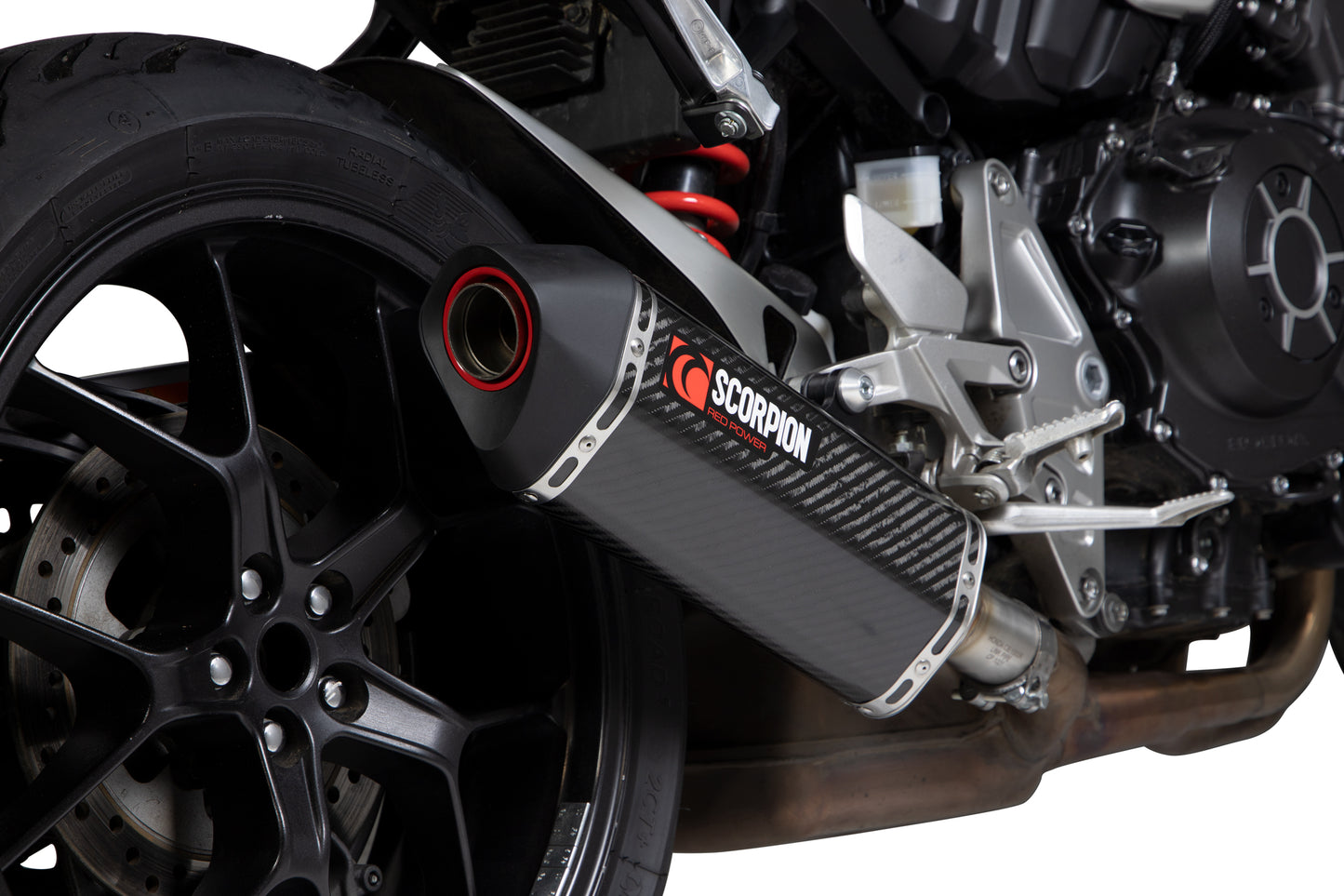 SCORPION SERKET PARALLEL SLIP-ON HONDA CB 1000 R 18'-20' CARBON FIBRE