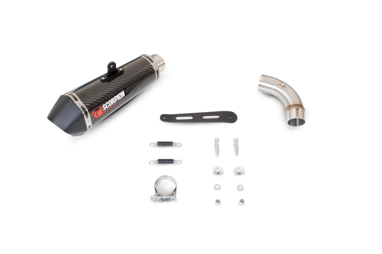 SCORPION SERKET TAPER SLIP-ON HONDA CB 1000 R 08'-17' CARBON FIBRE