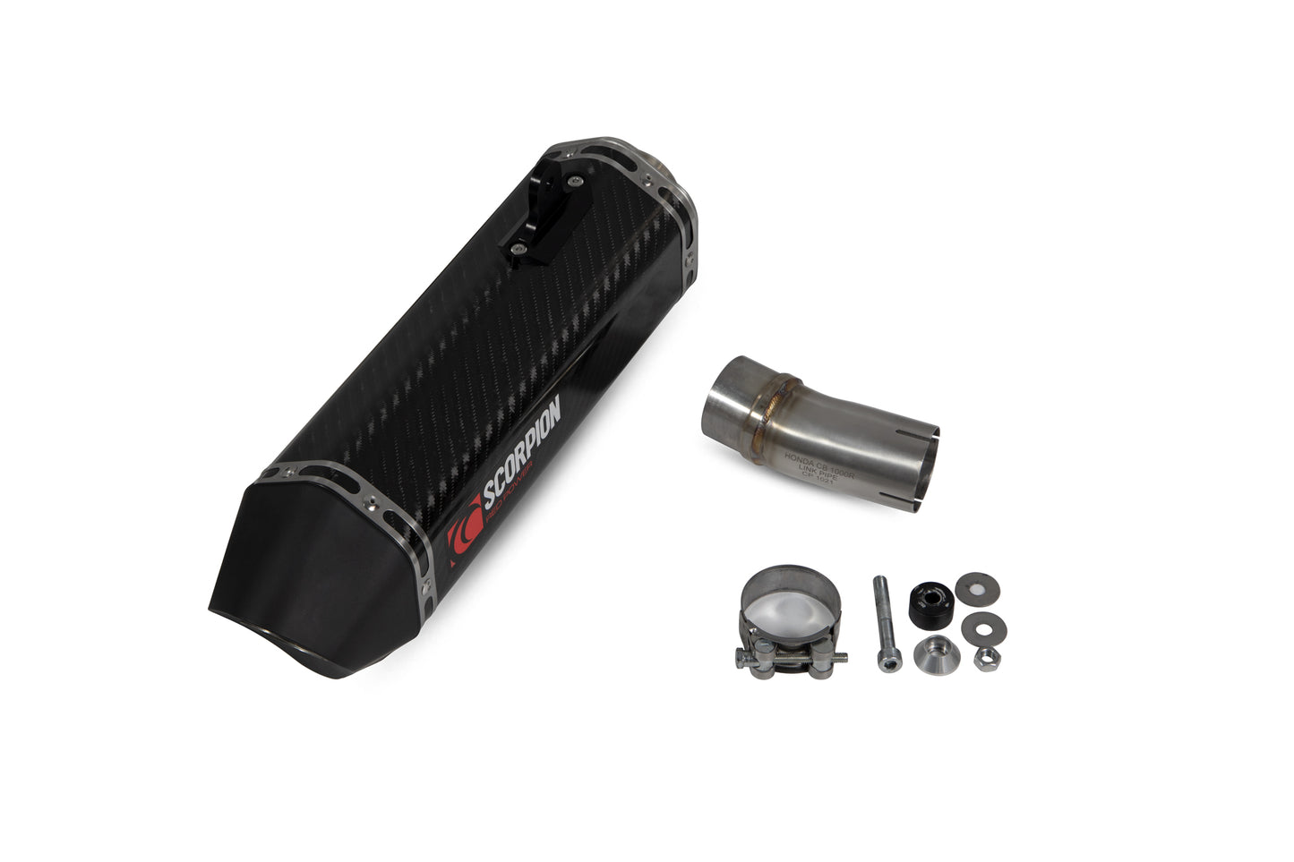 SCORPION SERKET PARALLEL SLIP-ON HONDA CB 1000 R 18'-20' CARBON FIBRE