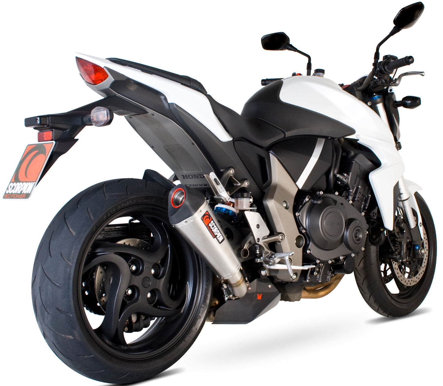 SCORPION SERKET TAPER SLIP-ON HONDA CB 1000 R 08'-17' ACERO INOX