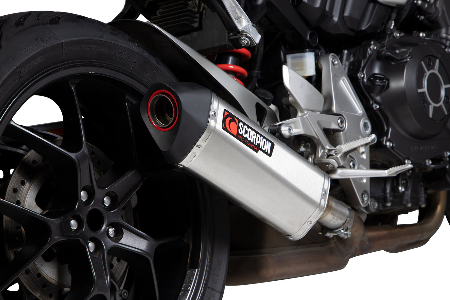 SCORPION SERKET PARALLEL SLIP-ON HONDA CB 1000 R 18'-20' ACERO INOX.