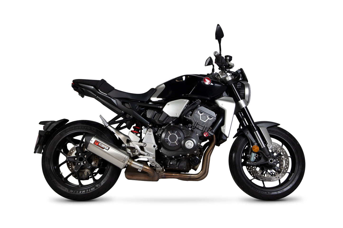 SCORPION SERKET PARALLEL SLIP-ON HONDA CB 1000 R 18'-20' ACERO INOX.