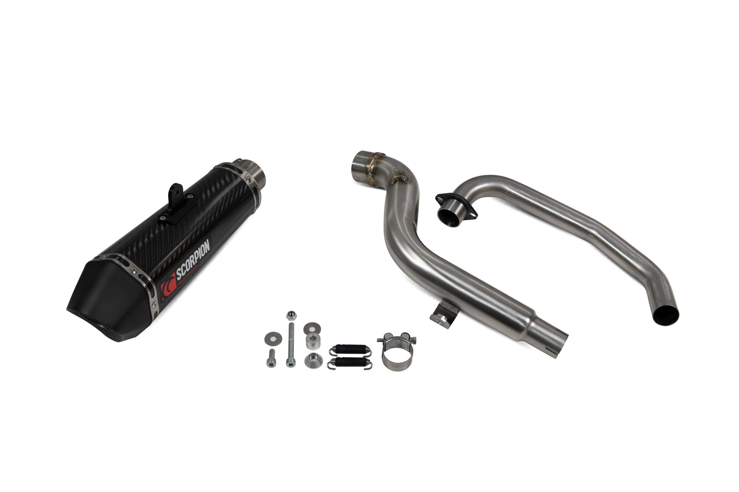 SCORPION SERKET TAPER FULL SYSTEM HONDA CB 125 F 17'-20' CARBON