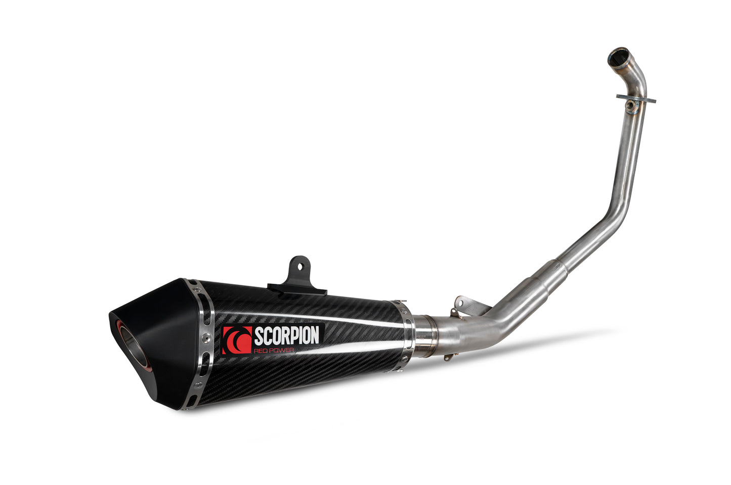 SCORPION SERKET TAPER FULL SYSTEM HONDA CB 125 R 21'-24' CARBON