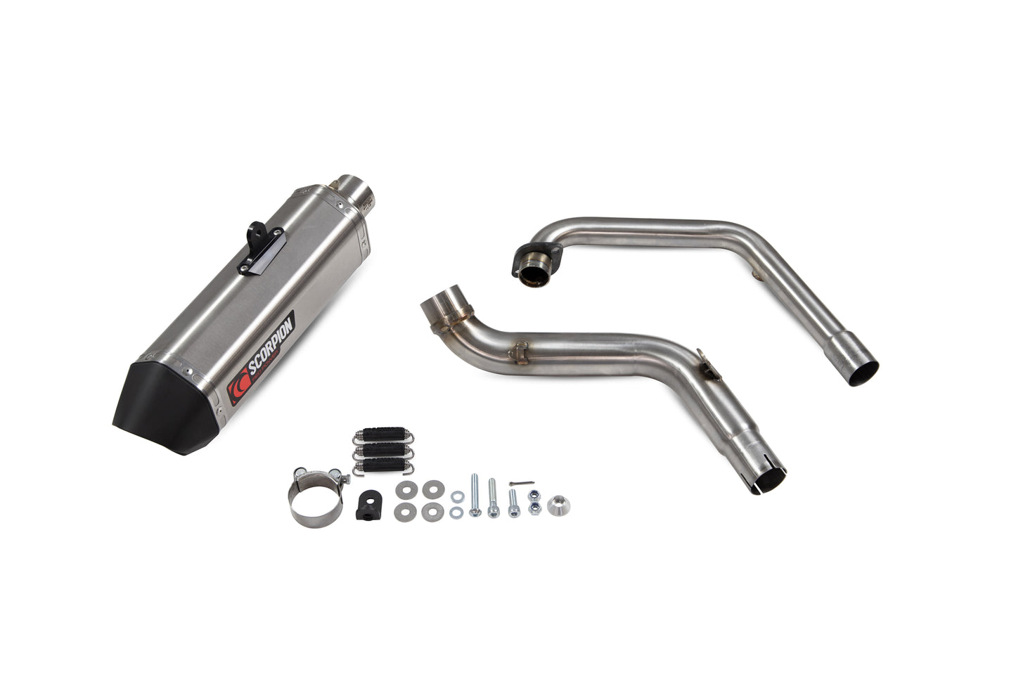 SCORPION SERKET TAPER FULL SYSTEM HONDA CB 125 R 18'-20' ACERO INOX.