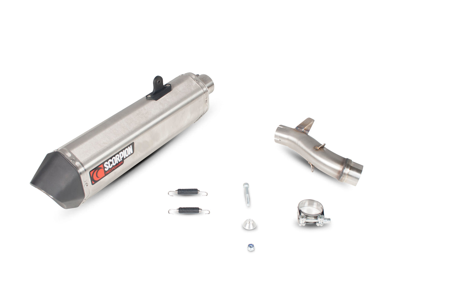 SCORPION SERKET PARALLEL SLIP-ON HONDA CB 500 F/X 2013'-15' ACERO INOX.