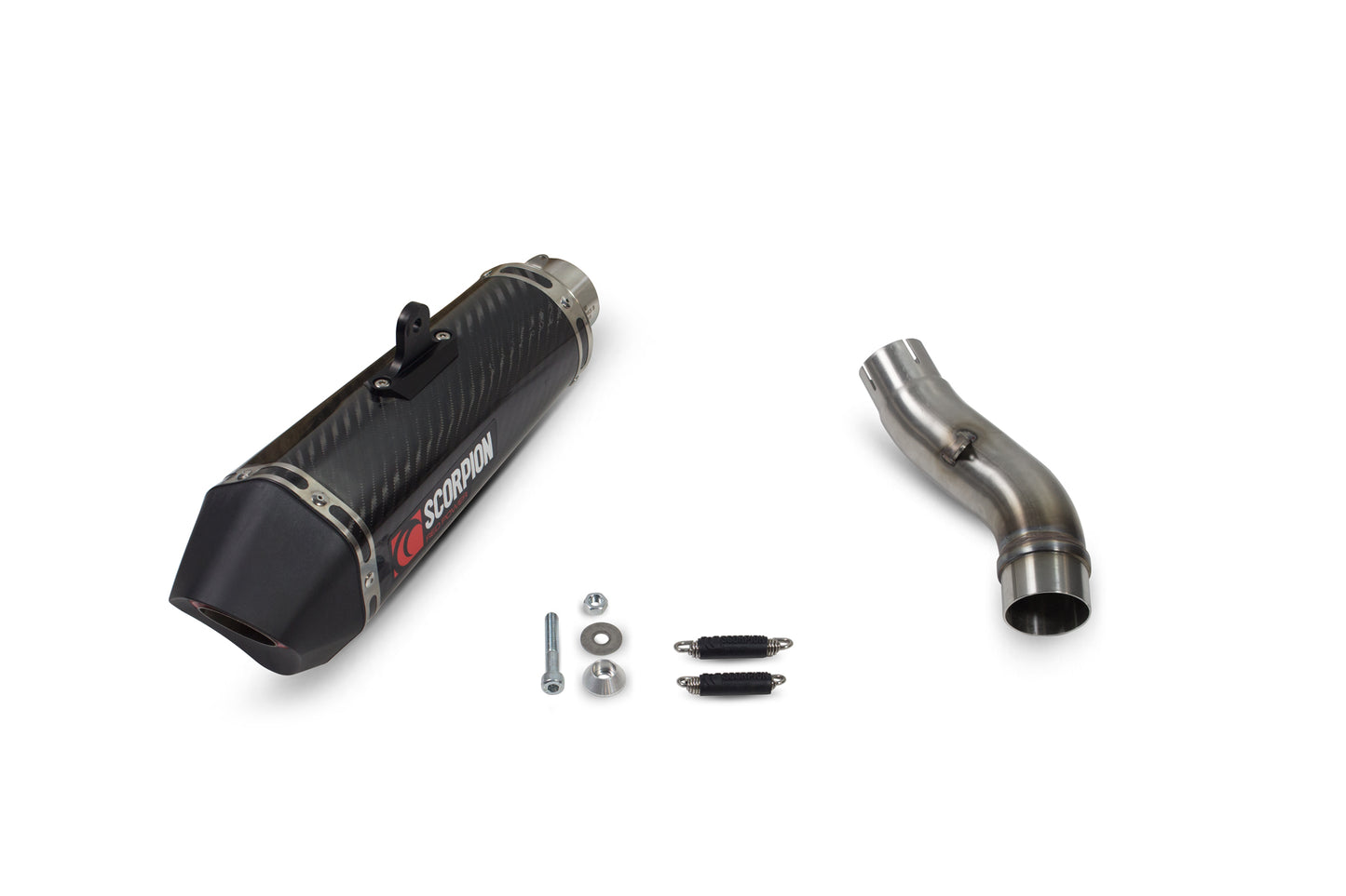 SCORPION SERKET TAPER SLIP-ON HONDA CB 500 X 2019'-25 CARBON FIBRE