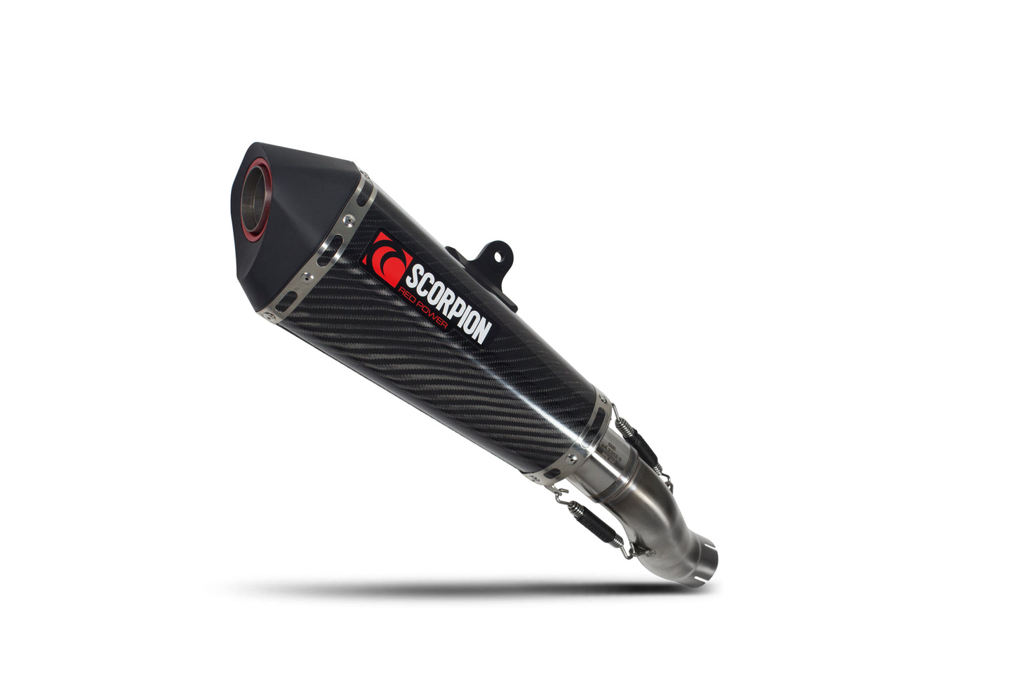SCORPION SERKET TAPER SLIP-ON HONDA CB 500 X 2019'-25 CARBON FIBRE