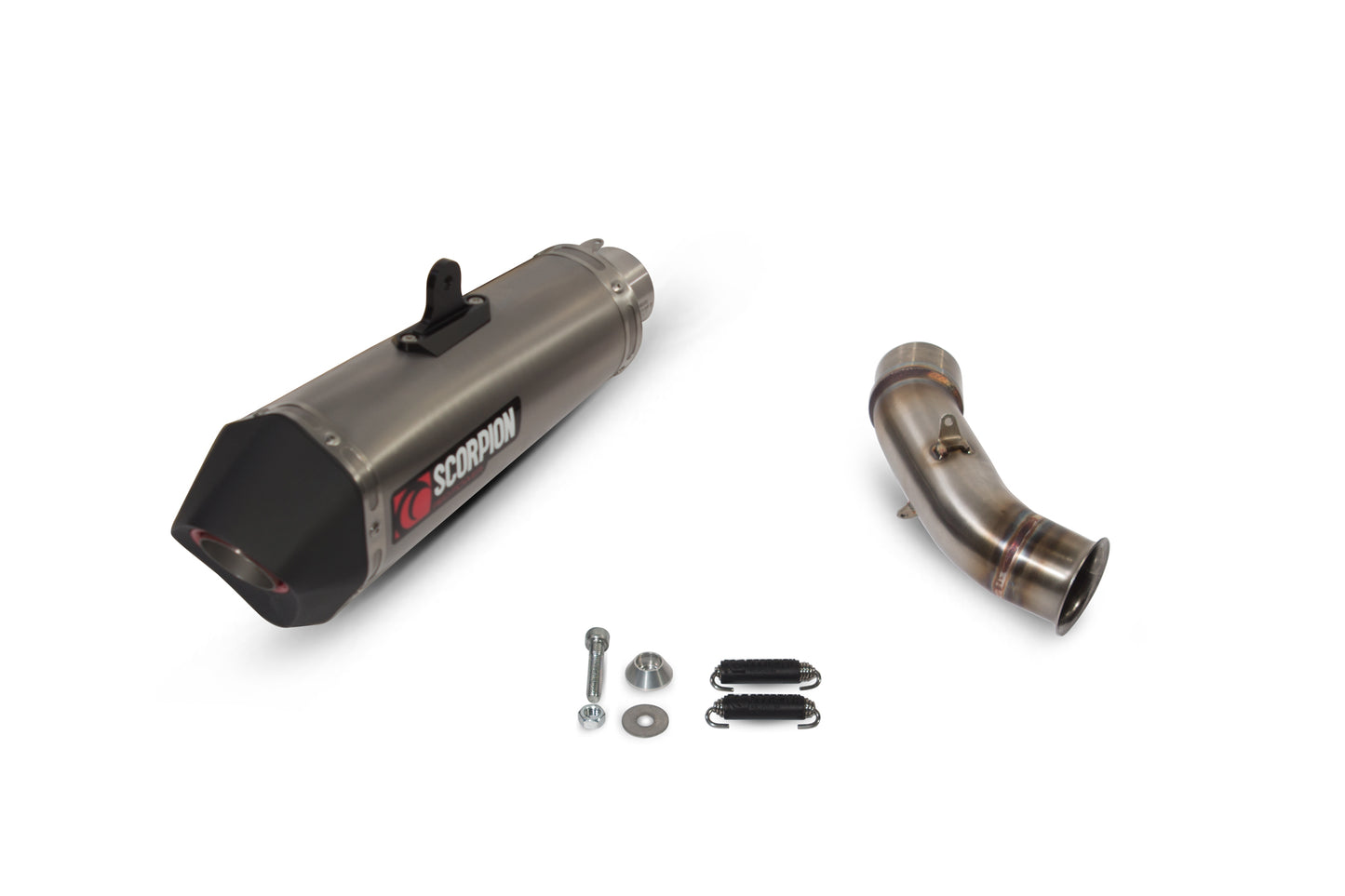 SCORPION SERKET TAPER KTM DUKE 125 17'-20' TITANIUM