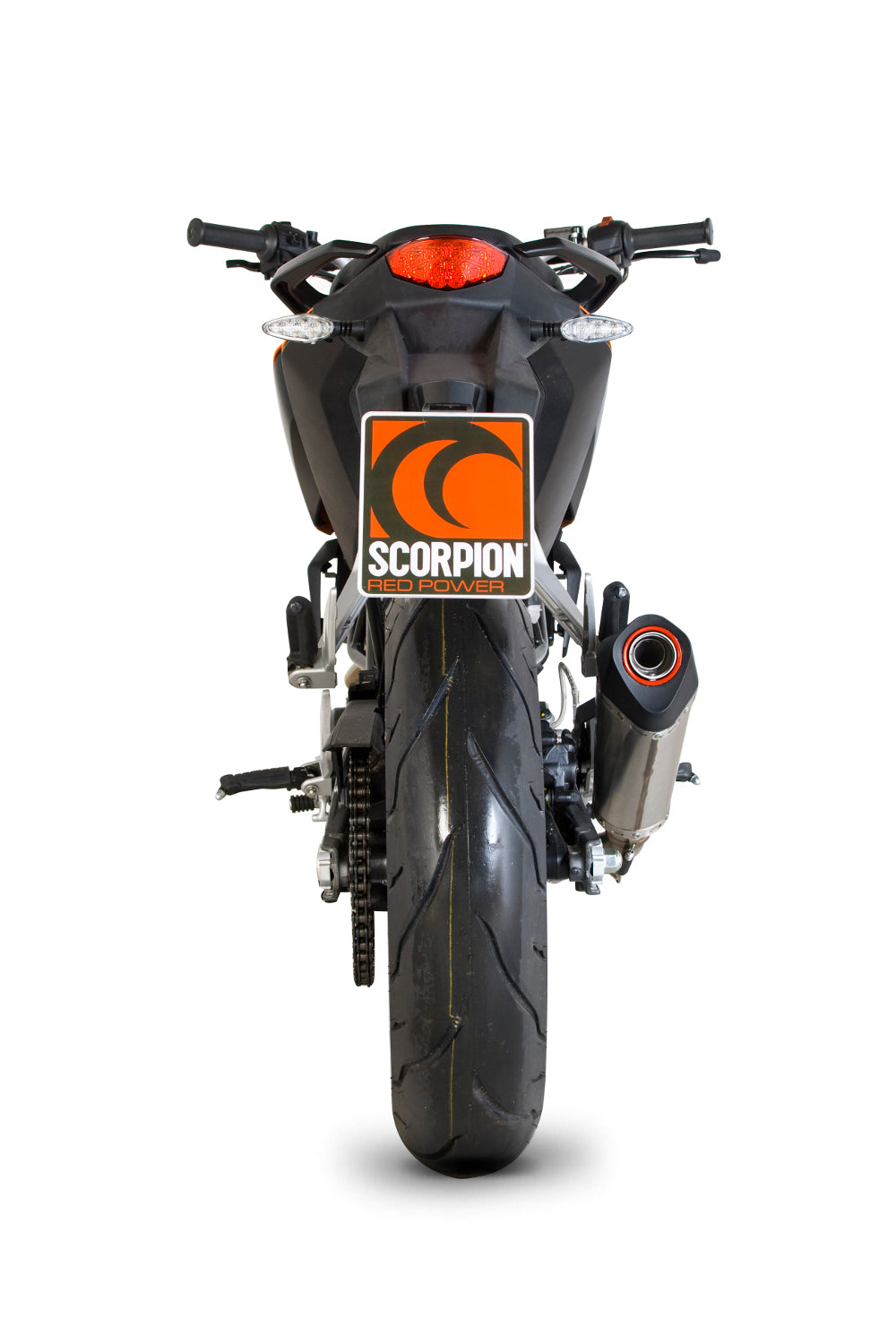 SCORPION SERKET TAPER KTM DUKE 125 11'-16'/ DUKE 200 12'-16' STAINLESS STEEL.