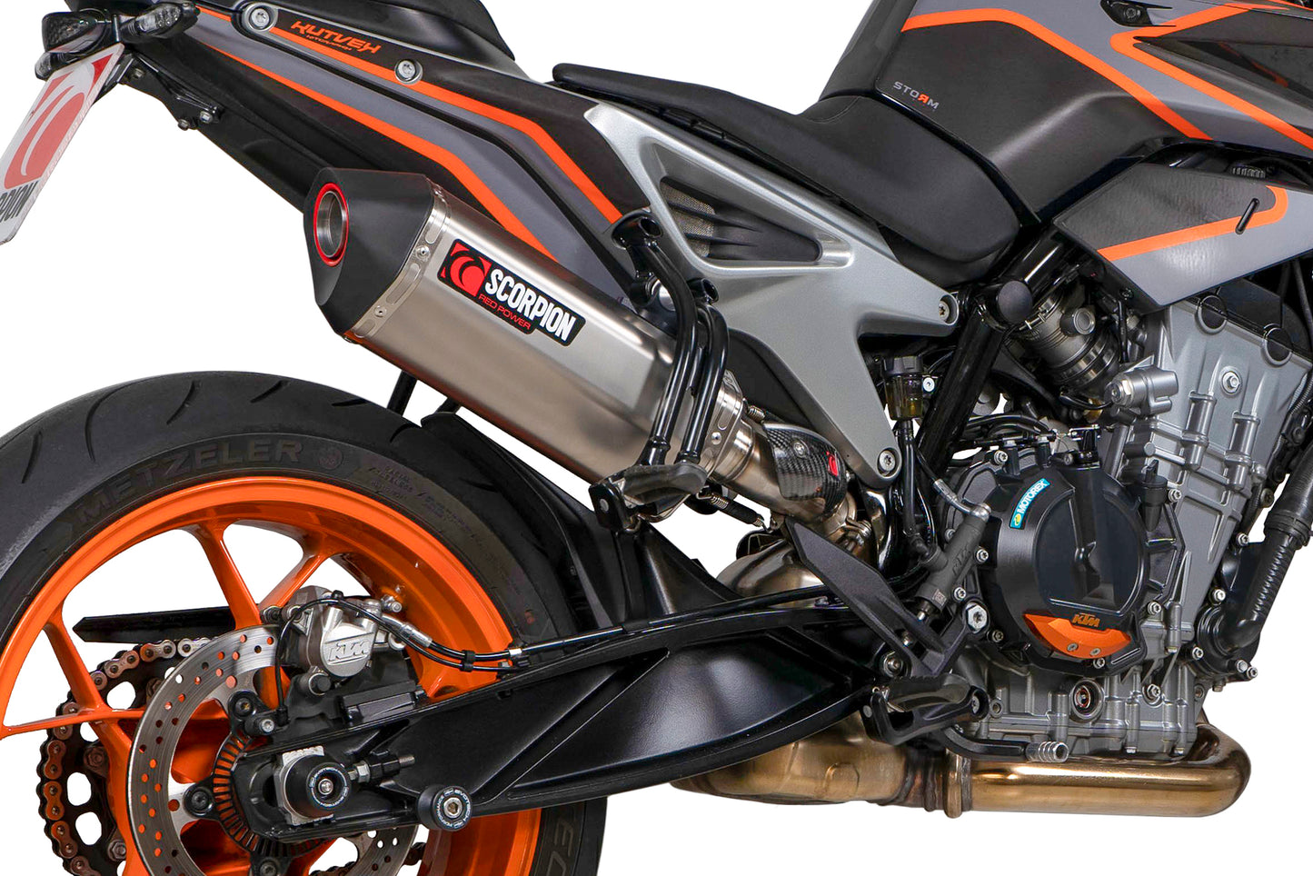 SCORPION SERKET PARALLEL SLIP-ON KTM DUKE 790 18'-20'