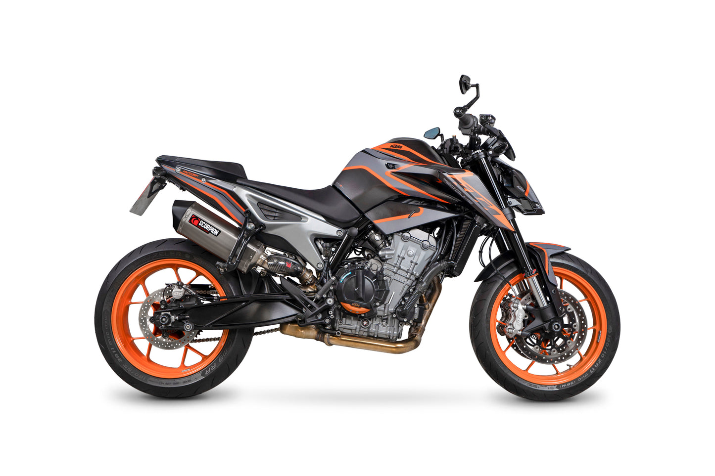 SCORPION SERKET PARALLEL SLIP-ON KTM DUKE 790 18'-20'