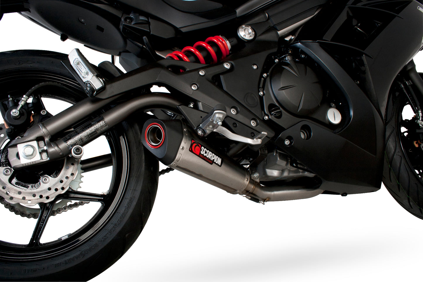 SCORPION SERKET TAPER FULL SYSTEM KAWASAKI ER 6N/F 12'-16