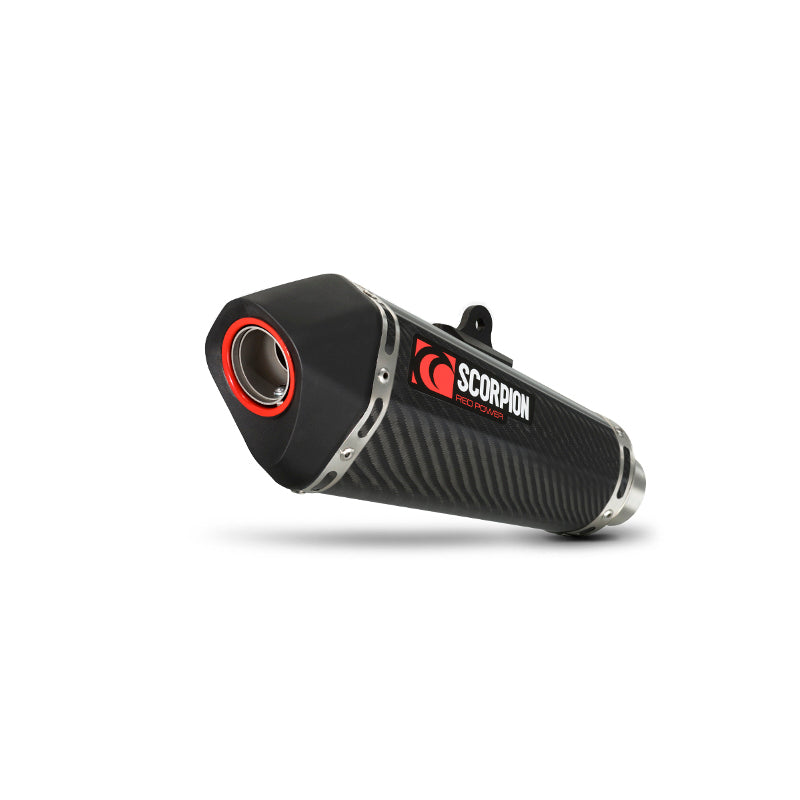 SCORPION SERKET TAPER SLIP-ON SUZUKI GSX R 1000 12'-16' CARBON FIBER