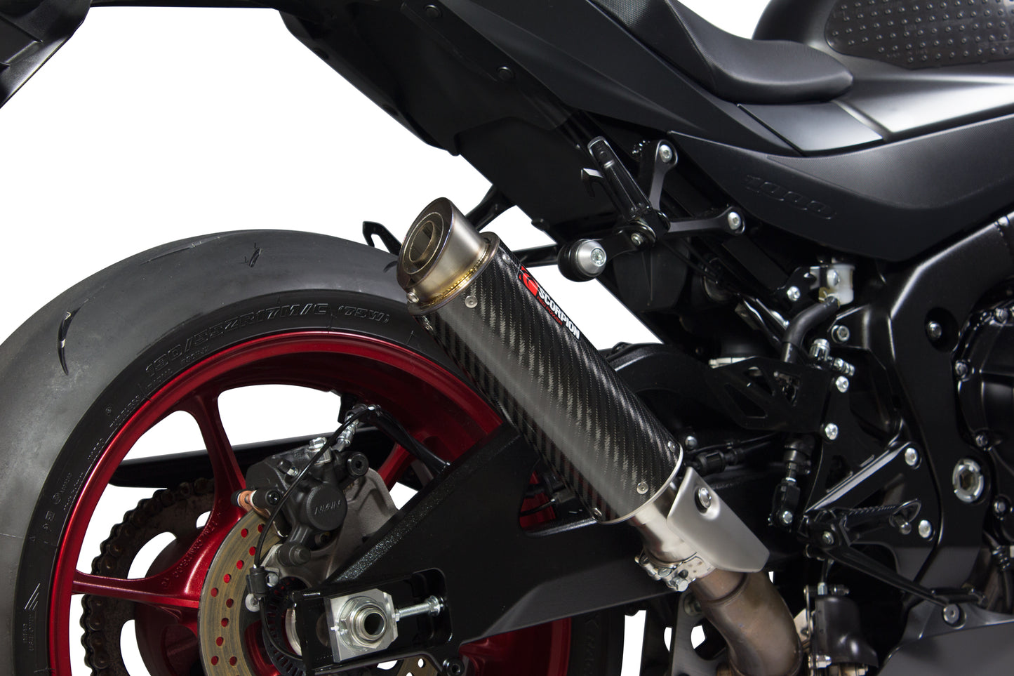 SCORPION RP1-GP SLIP-ON SUZUKI GSX R 1000 17'-18'