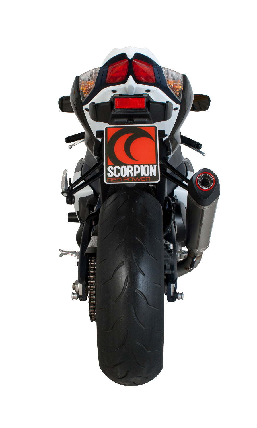 SCORPION SERKET TAPER SLIP-ON SUZUKI GSX R 1000 09'-11' STAINLESS STEEL.