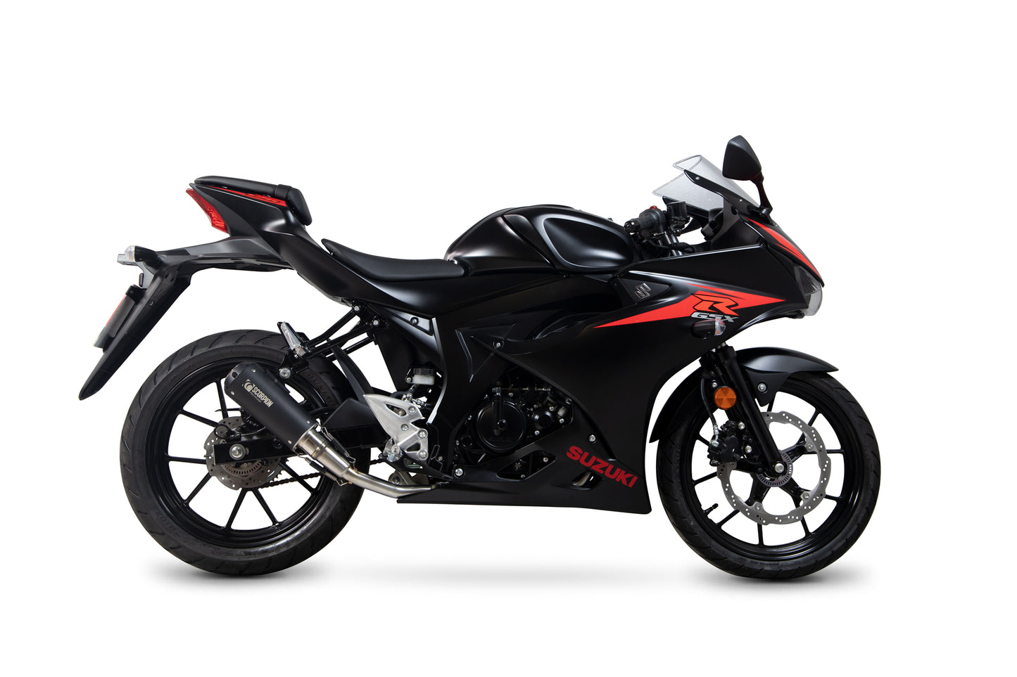 SCORPION RED POWER FULL SYSTEM SUZUKI GSX-R 125 / 150 17'-20'