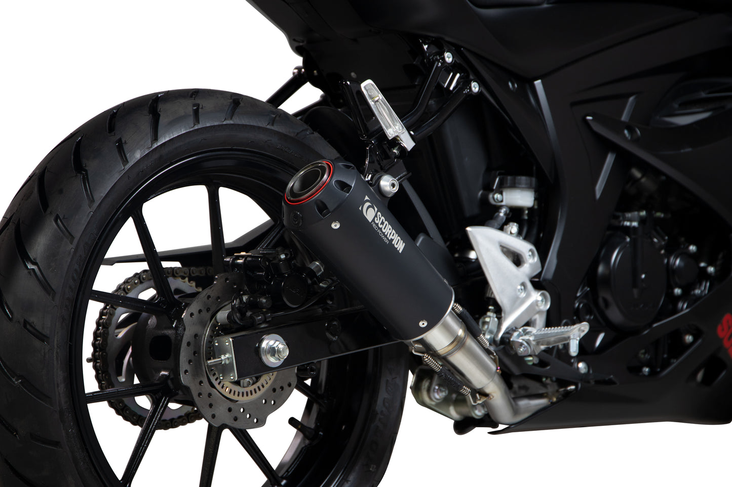 SCORPION RED POWER FULL SYSTEM SUZUKI GSX-R 125 / 150 17'-20'