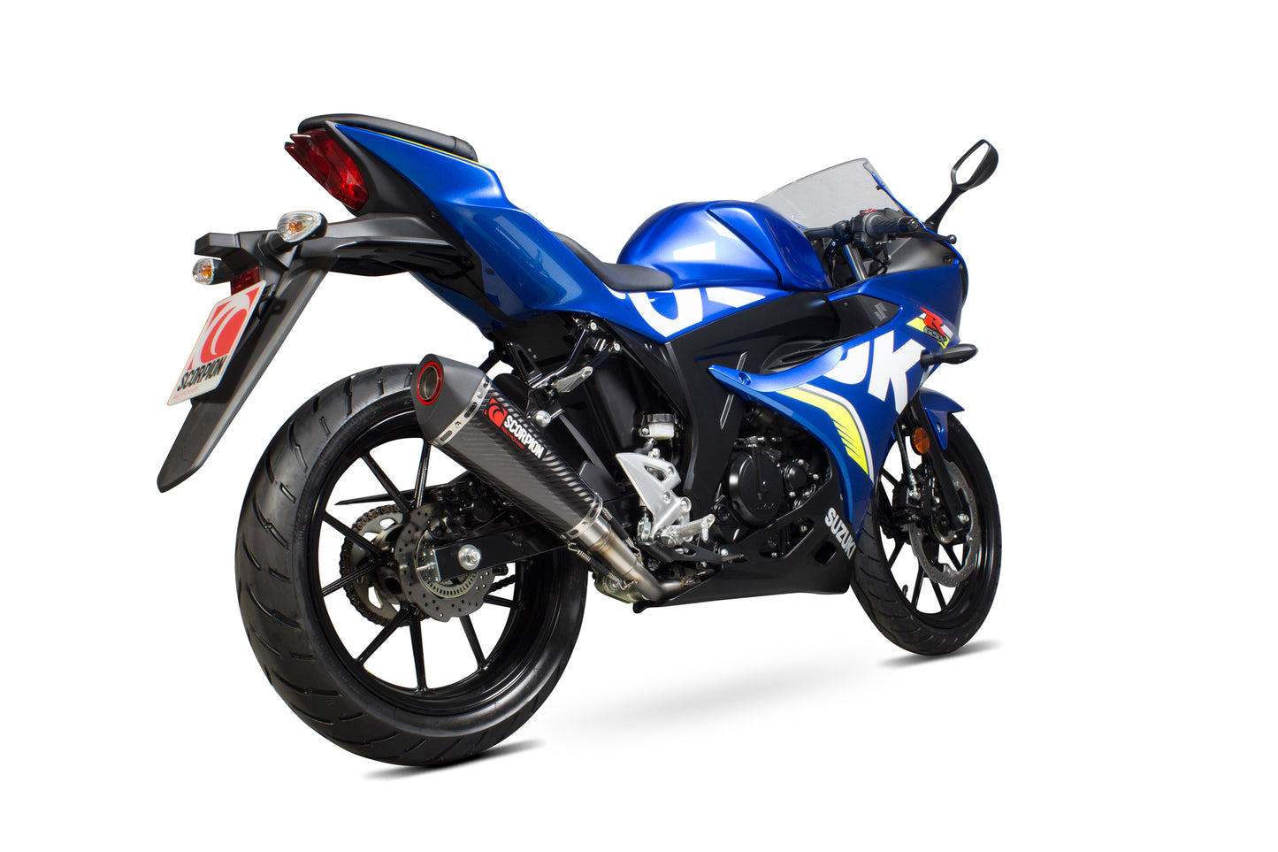 SCORPION SERKET TAPER FULL SYSTEM SUZUKI GSX-R 125 / 150 17'-20'