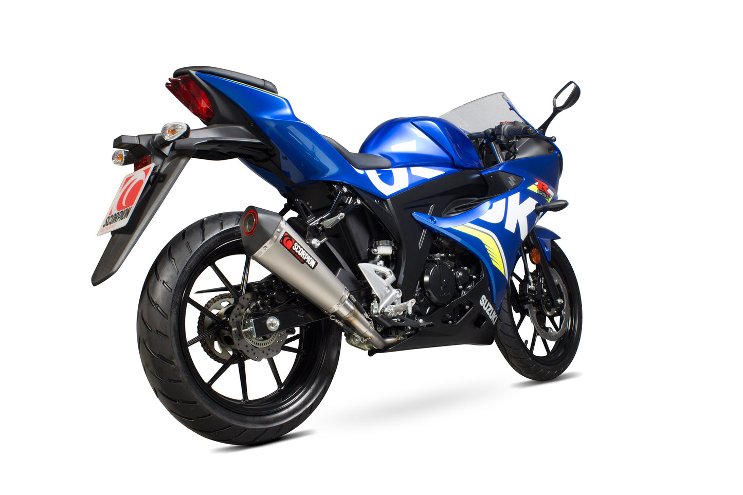 SCORPION SERKET TAPER FULL SYSTEM SUZUKI GSX-R 125 / 150 17'-20'