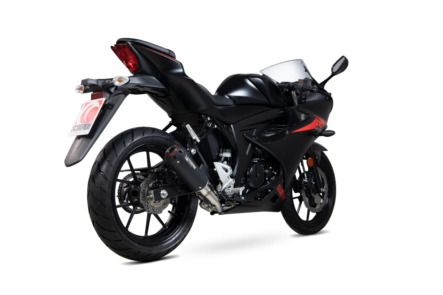 SCORPION RED POWER FULL SYSTEM SUZUKI GSX-R 125 / 150 17'-20'