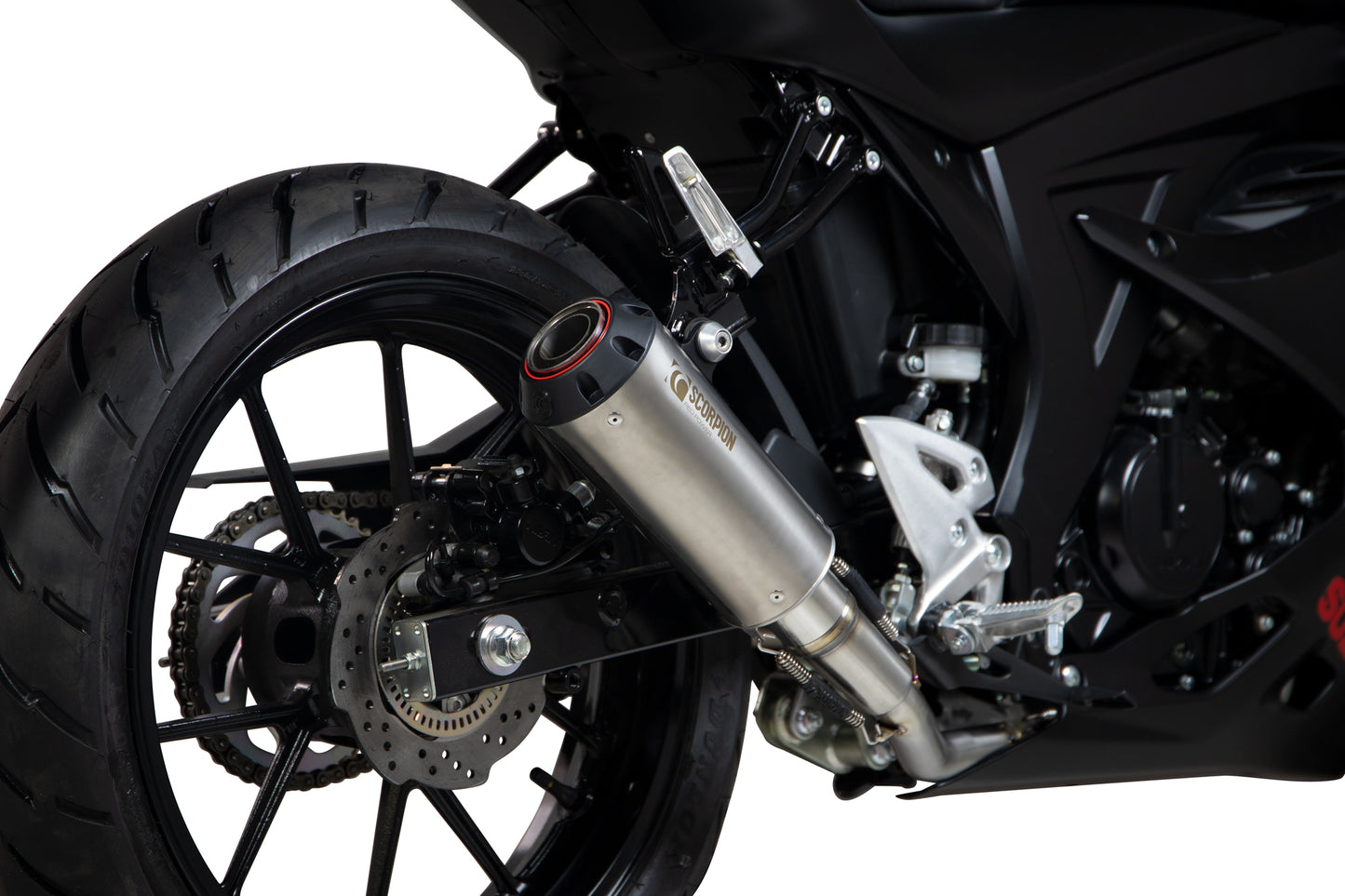 SCORPION RED POWER FULL SYSTEM SUZUKI GSX-R 125 / 150 17'-20'
