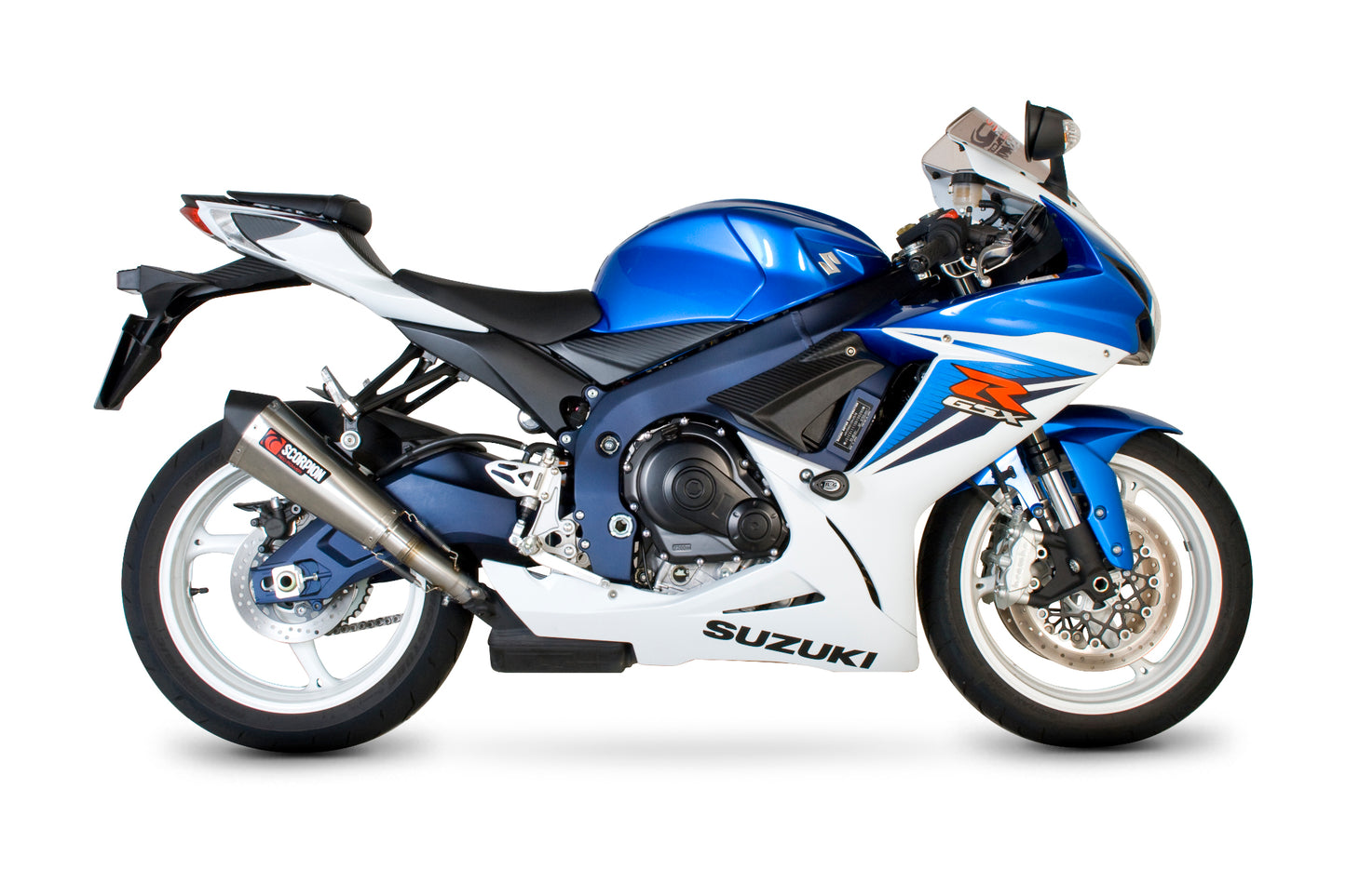 SCORPION SERKET TAPER SLIP-ON SUZUKI GSX R 600/750 11'-19'