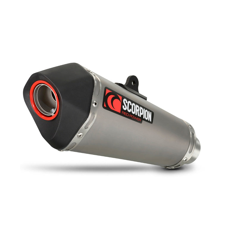 SCORPION SERKET TAPER SLIP-ON SUZUKI GSX R 600/750 11'-19' TITANIUM