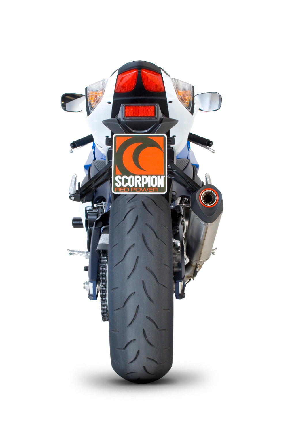 SCORPION SERKET TAPER SLIP-ON SUZUKI GSX R 600/750 11'-19'