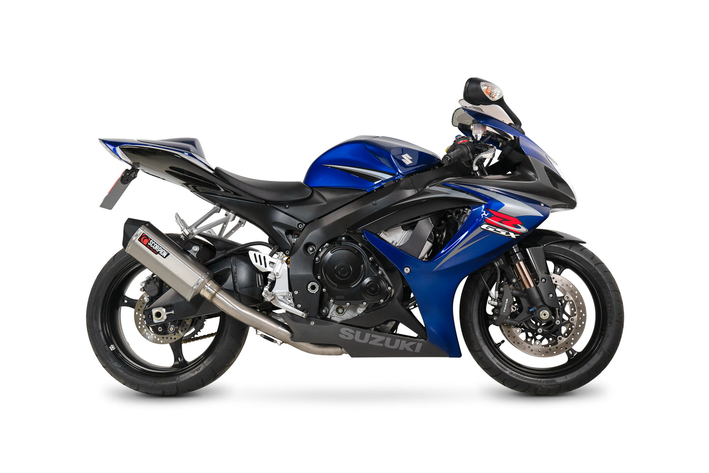 SCORPION SERKET PARALLEL SLIP-ON SUZUKI GSX R 600/750 06'-07'