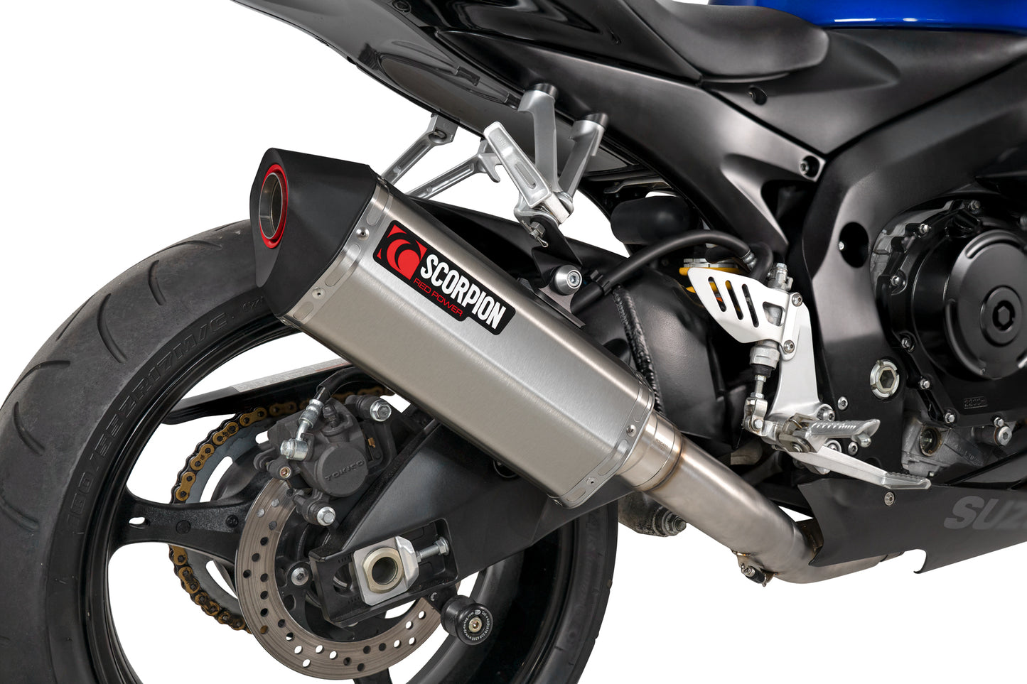 SCORPION SERKET PARALLEL SLIP-ON SUZUKI GSX R 600/750 06'-07'