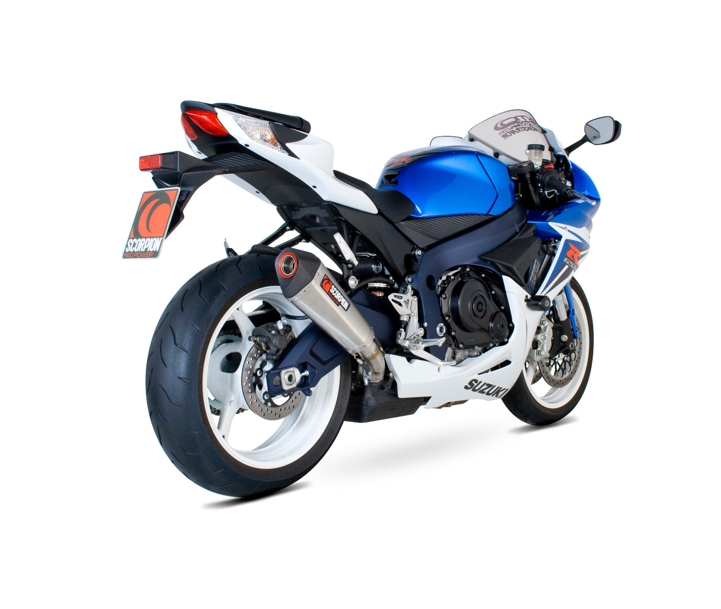SCORPION SERKET TAPER SLIP-ON SUZUKI GSX R 600/750 11'-19'